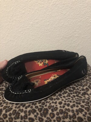 Amy Winehouse for Fred Perry Suede Flats US Women Size 9
