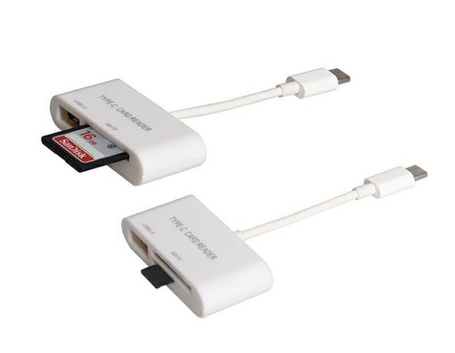 Type C Phone Micro SD TF Card Reader For Samsung Galaxy LG Huawei Xiaomi PC Tab - 第 5/9 張圖片
