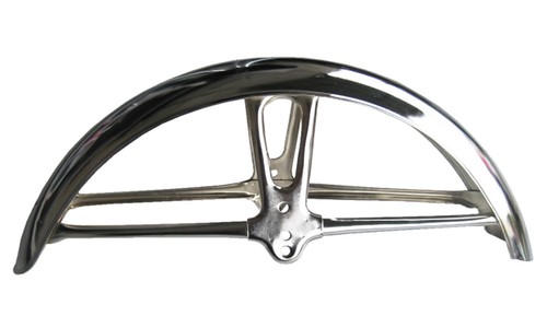 Fit YAMAHA AS1 AS2 YAS1 YAS2 FRONT FENDER “CHROME” #BI1188# - Picture 3 of 7