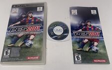 Pro Evolution Soccer 2011 PES Sony PSP Futbol Playstation Sports CIB w Manual