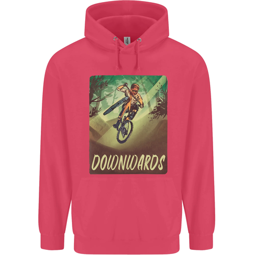 Downhill Mountain Biking DH Cycling Bicycle Childrens Kids Hoodie - Picture 40 of 83