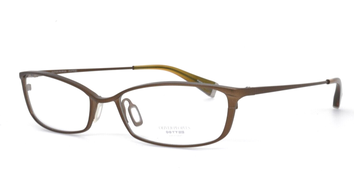 Очки Oliver Peoples КОРИЧНЕВЫЕ ТИТАНОВЫЕ 51-16-130 JULES AUT