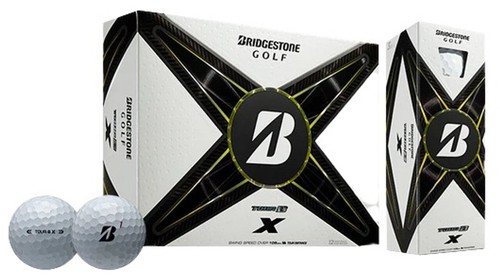 Bridgestone Tour B X Golf Balls, White, 12 Pack