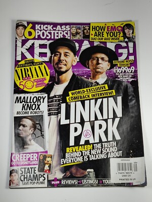 Kerrang Magazine Linkin Park Nirvana Happy Birthday Kurt
