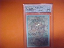 Barry Bonds 1986 Sportflics Baseball Rookie Card RC #7.