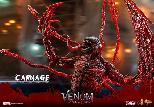 Hot Toys MMS620 Venom Let There Be Carnage Carnage Deluxe Version 1/6 Figure New - Picture 6 of 21