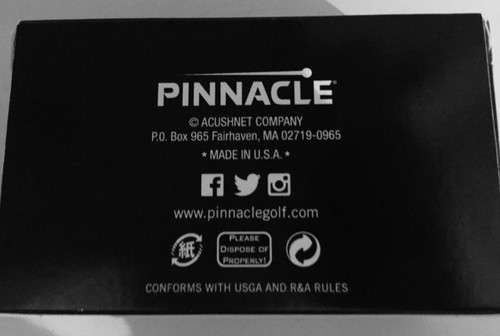 Set of 2 Pinnacle Rush Golf Balls #3 - NEW IN BOX  - Afbeelding 4 van 6