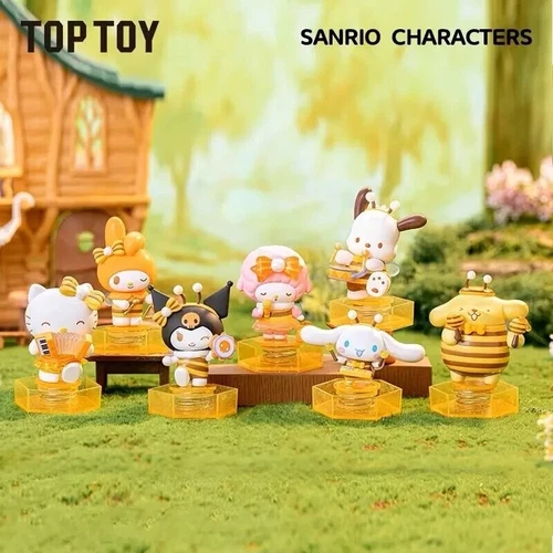 Sanrio Characters Little Bee Concert Figure Blind Box Open Confirmed 3"H TopToy