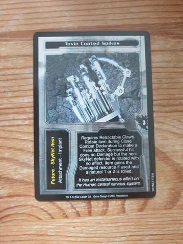The Terminator CCG Rare + Uncommon + Fixed Trading Card Game Singles - Picture 192 of 209