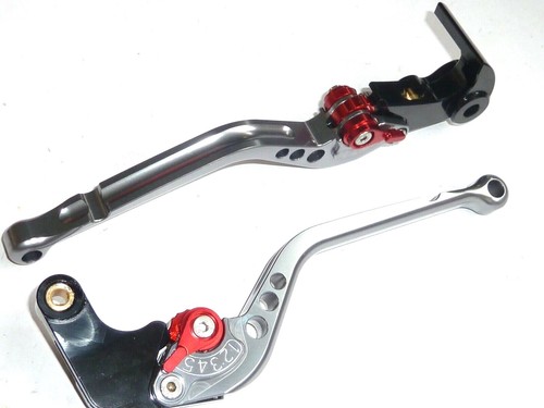 Yamaha MT-09 2021-2022 Freno y Embrague Largo Gris Palancas Carretera Carreras - Imagen 6 de 12