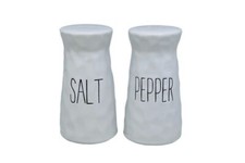 Acense Ceramic Salt & Pepper Shaker, Condiment Set, Salt and Pepper Pots