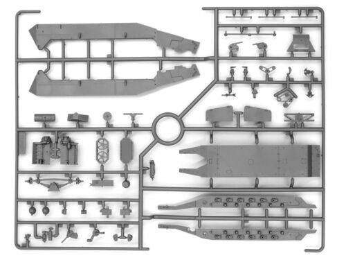 ICM 35104 Plastikmodell 1:35 Sd.Kfz.251/6 Ausf.A (mit Besatzung) Modell Plastikbausätze - Bild 3 von 20