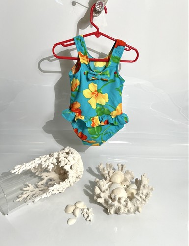 Plum Pudding One Piece Bathing Suit Size 5T Orig $85 - Picture 2 of 7