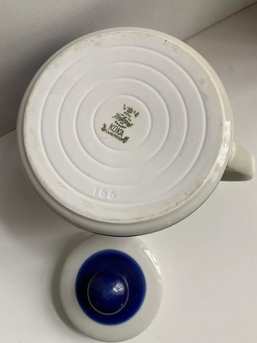 Rörstrand Sweden Koka blau Teekanne 16 cm Dm flameproof feuerfest - Bild 2 von 2