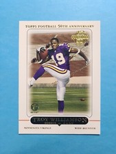 TROY WILLIAMSON 2005 TOPPS 1ST EDITION RC ROOKIE FOOTBALL CARD # 440 G5512. rookie card picture
