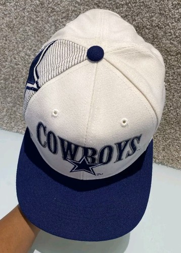 Vintage Sports Specialties Dallas Cowboys Hat Snapback Laser Shadow Wool Blend - Picture 7 of 15