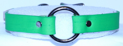 5/8 Zoll Premium Leder Neon Halskette Mitte O-Ring wählen Sie aus 12 Farben! - Bild 21 von 25