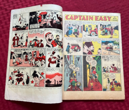 Captain Easy GD+ (NN) 1939 Hawley Pub. Attached, Complete - Picture 2 of 8
