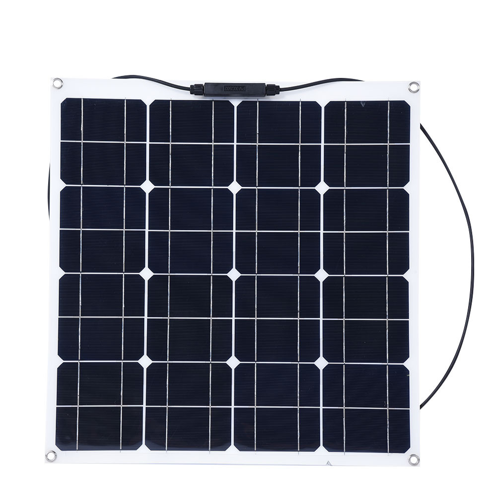 50W Flexible Solar Panel Outdoor Outdoor Outdoor for 12V Battery Charger Boat Motorhome RV Roof af7bc4 50W Flexible Solar Panel Outdoor Outdoor Outdoor for 12V Battery Charger Boat Motorhome RV Roof af7bc4
