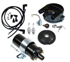 Ignition Tune Up Kit & 6 Volt Coil For John Deere 2 Cyl Tractor