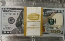 Uncirculated 100 Notes 2009A One Hundred Dollar Bills 100 seq   s 10,000 007