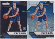 (2) 2016-17 PANINI PRIZM ROOKIE CARD: HENRY ELLENSON #205 SILVER PRIZMS RC LOT