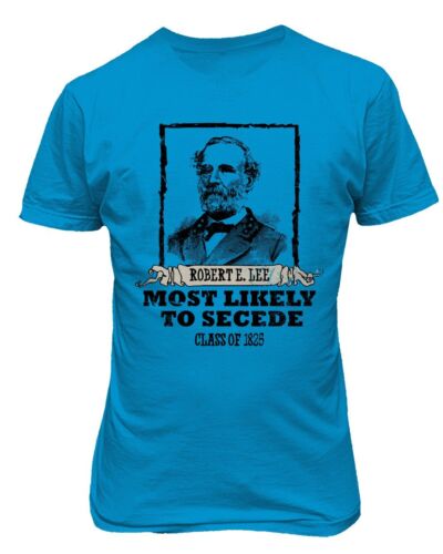 Robert Konföderierten Shirt Bürgerkrieg Secede Witz Herren T-Shirt - Bild 3 von 13