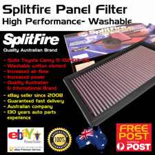 Splitfire High Performance Washable Air Filter Panel Fits Toyota Camry 2002-2012
