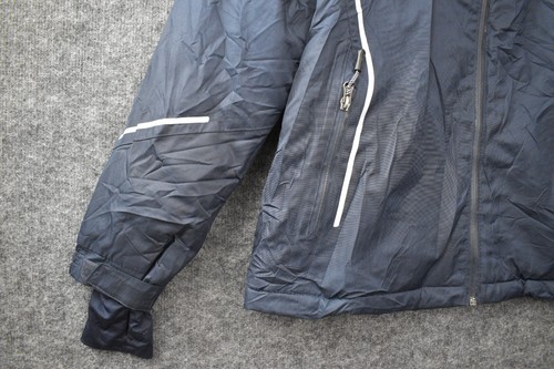 Crivit Pro Skiing Jacket Sz 14 Blue Full Zip Hooded Thermal Windproof Waterproof - Picture 4 of 17