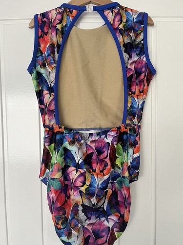 Eden Dancewear Butterfly Leotard Size 3 - Picture 3 of 6