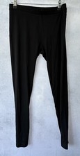 Women's Thermal Leggings Size M Black Stretch W30 L28