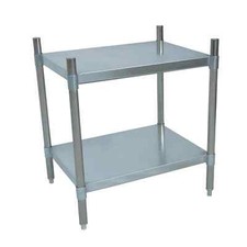 BK Resources SSU3-6724 67"Wx24"Dx38"H Stainless Steel Dry Storage Shelving Unit