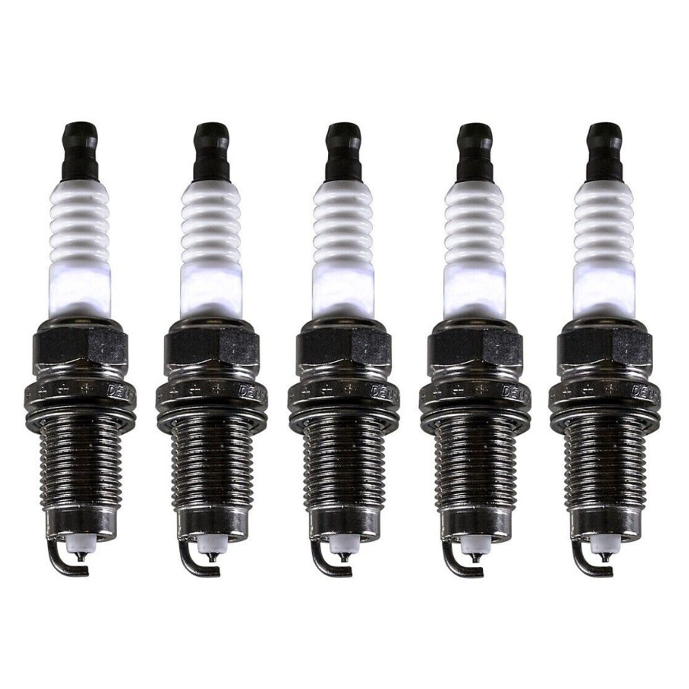 Denso Set 5 Double Platinum Spark Plugs Gap.032 For Beetle Golf Jetta Passat 2.5