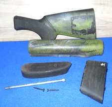 Remington 870 Express 12ga PAINTED CAMO SYNTHETIC STOCK &WOOD FOREND SET #CL4476