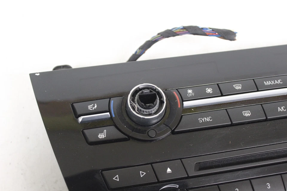 Front Center Dash Climate Air Conditining Control Unit Ceramic OEM BMW F15 F16 - Image 2 of 4