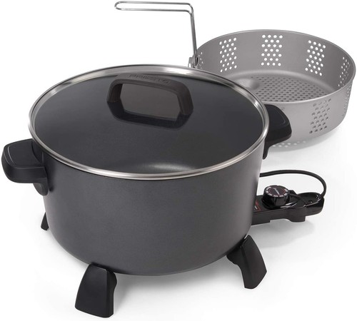 Hervidor de agua de cocina XL de 10 cuartos de galón Multi-Cocina Presto - Imagen 9 de 10