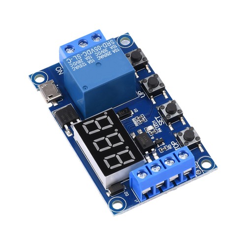 DC 6-30V Time Delay Relay Trigger Cycle Timer Delay Switch Circuit Board Timing - Picture 3 of 14