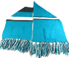Shoulder Shawl Wrap Handmade Crochet 66" x 18" by Jenner