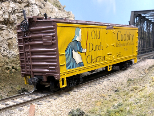 Cudahy Kühlwagen Line 40' Holzseitiger Kühlwagen Athearn HO KDs/NICE - Bild 1 von 10