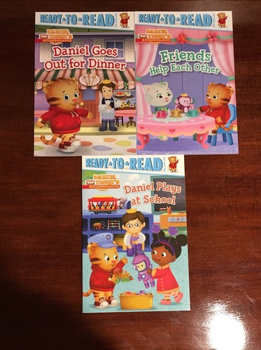 Ready To Read Books 11 Lot Pre Level One Two PJ Masks Charlie Brown Daniel Tiger - Bild 2 von 7