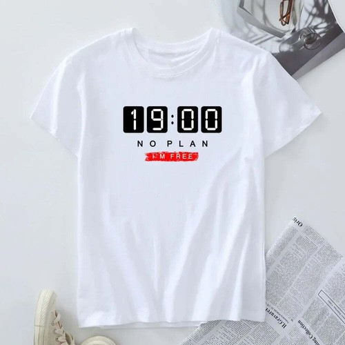 Plus Size Women's Summer Fashion Tee - 100% Cotton - Picture 5 of 11