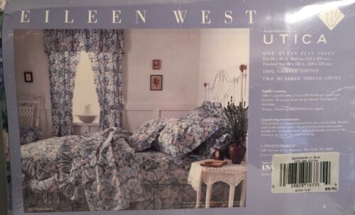 EILEEN WEST DELPHINIUM II Queen flaches Laken ~ NEU im Paket! Selten! - Bild 2 von 6