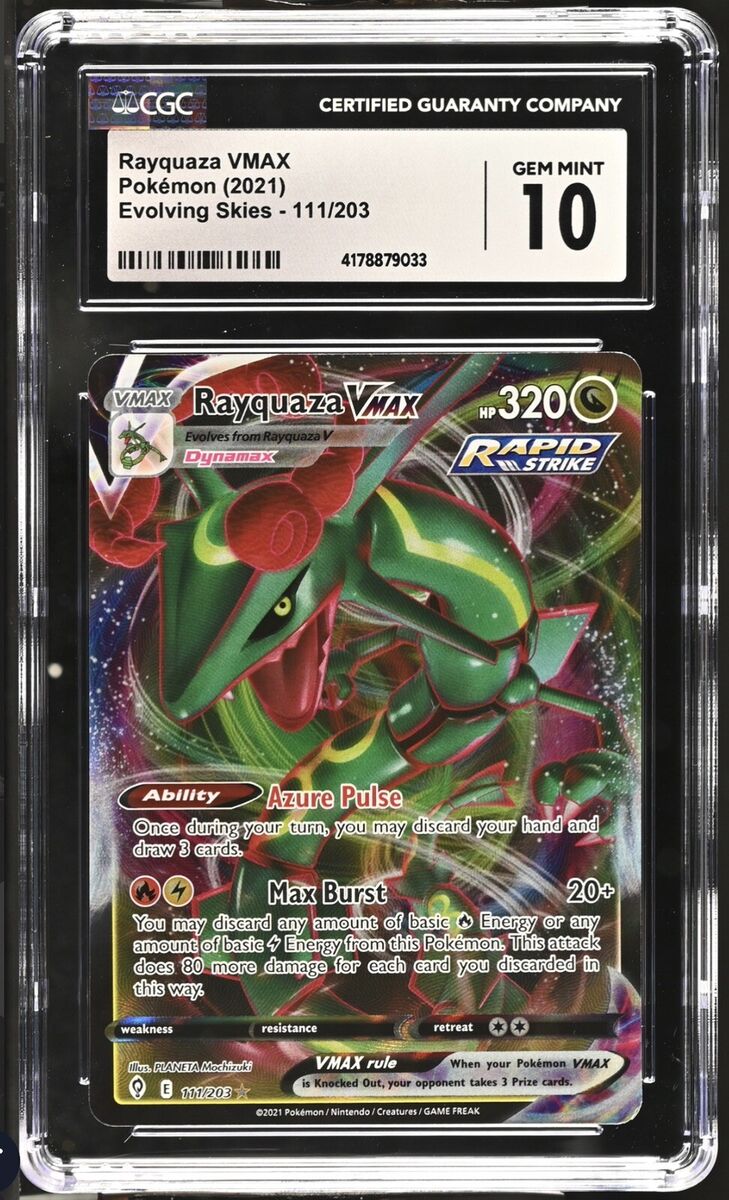 Rayquaza-VMAX (111/203), Busca de Cards