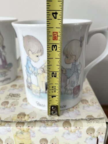Set 4 tazzine caffè momenti preziosi ENESCO 1984 Thumbody Cares Forgiving vintage - Foto 6 di 10