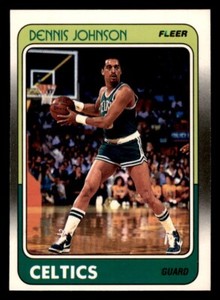 1988 Fleer Basketball #10 Dennis Johnson NM *d5