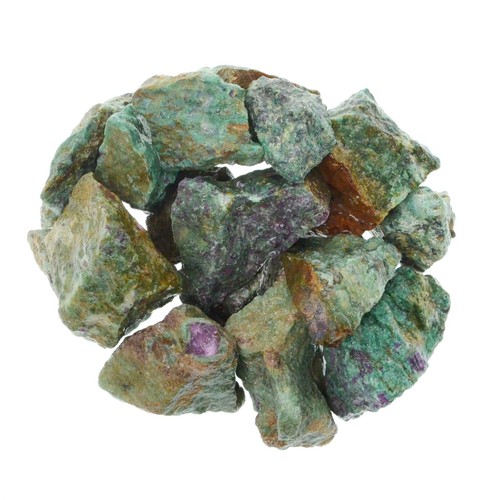 Rubin Zoisit - Raue Felsen zum Trommeln - Großhandel Stein Kristall Mineral (Indien) - Bild 39 von 40
