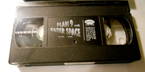 Ed Wood's Plan 9 From Outer Space VHS Bela Lugosi Vampira Black And White - Picture 6 of 8