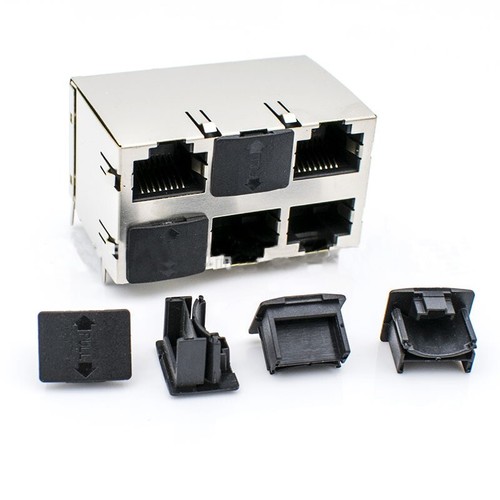 RJ45 Ethernet connector Dust Cap 8P8C network dust cover Anti Dust Protection - Picture 3 of 5
