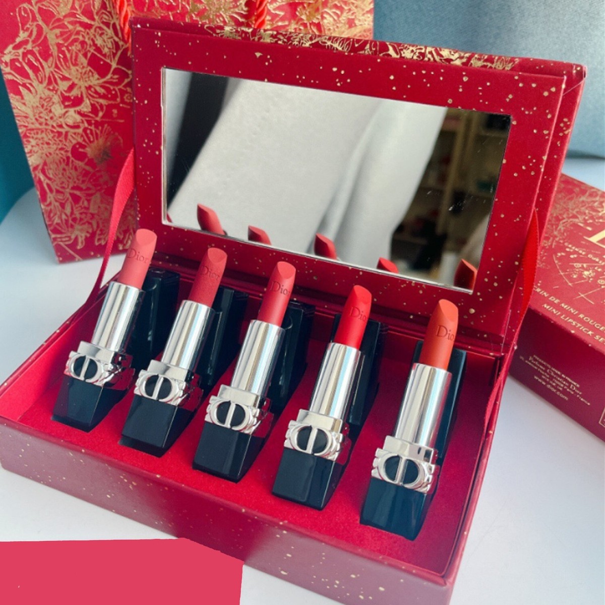 Dior ROUGE 5x 1.5g DIOR Lipstick LUNAR NEW YEAR LIMITED