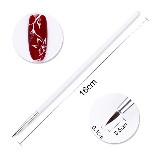 Manicure Acrylic UV Gel Extension Pen Nail Polish Draw Liner Brush Nail DIY Tool - Bild 46 von 46